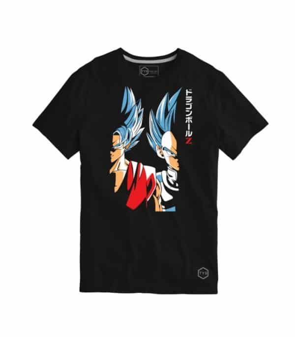 Camiseta Goku y Vegeta Rivales