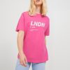 CAMISETA MANGA CORTA ROSA MUJER JJXX - Imagen 4