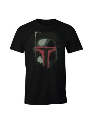 Camiseta Casco Boba Fett Star Wars