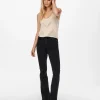Top Tirantes Punto Beige Jdy - Imagen 5