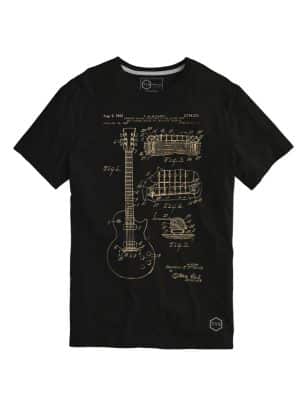 Camiseta Guitarra Negra TYS